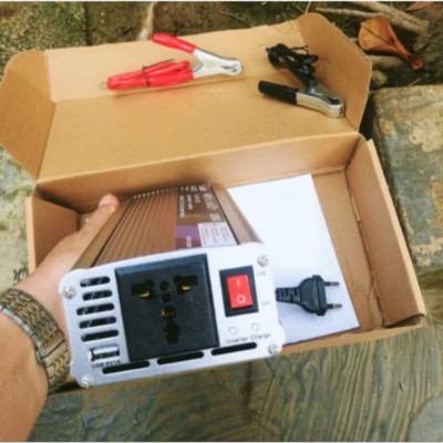 BỘ KÍCH ĐIỆN TỪ 12V LÊN 220V CHUẨN 1000W KIÊM SẠC BÌNH ẮC QUY LUÔN HÀNG CHUẨN