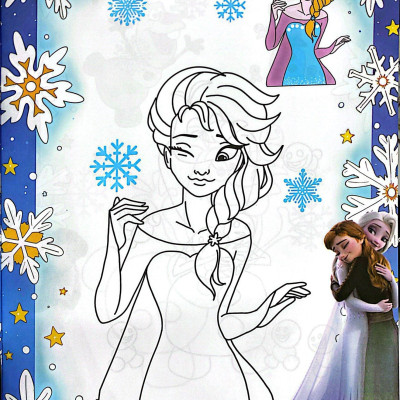 Sách - Công Chúa Elsa Và Những Bông Tuyết Trắng