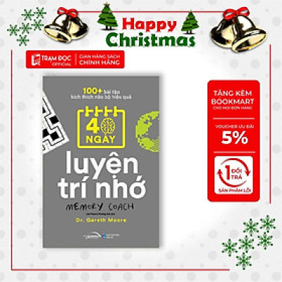 [ThangLong Bookstore]100+ Bài Tập Kích Thích Não Bộ Hiệu Quả: 40 Ngày Luyện Trí Nhớ