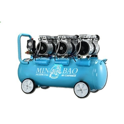 MÁY NÉN KHÍ KHÔNG DẦU (XANH) 850Wx4 MB850-4MBKD8504 MINBAO - HÀNG CHÍNH HÃNG