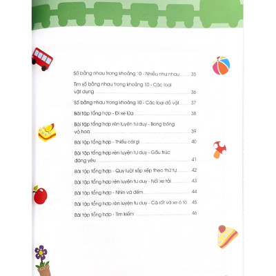 Thiên Tài Toán Học (4- 5 Tuổi ) - Học Số Từ 1 - 10