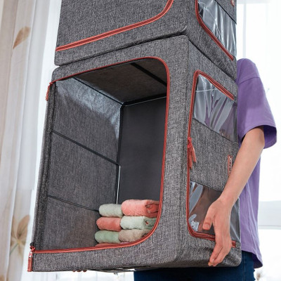 Bộ 3 Túi Đựng Chăn Màn Khung Sắt Gấp Gọn miDoctor (CÓ CHỌN MÀU)