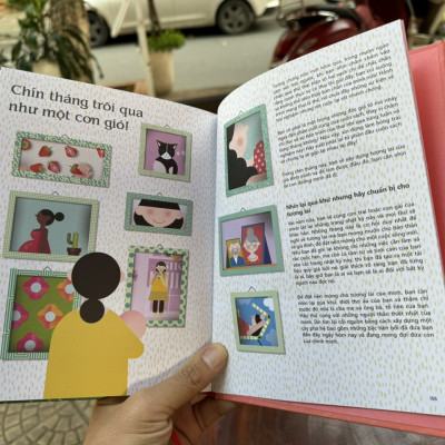 (In màu toàn bộ) MẸ BẦU NOTEBOOK: Nhật ký và cẩm nang cho 9 tháng thai kỳ – White Star – Khải Nguyên dịch – ThaiHa Books – NXB Lao Động