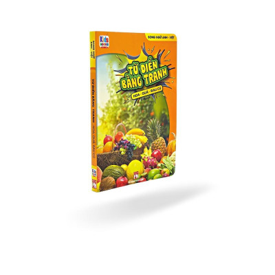 Sách - Từ Điển Bằng Tranh Hoa, Quả, Rau Củ - Việt Thư