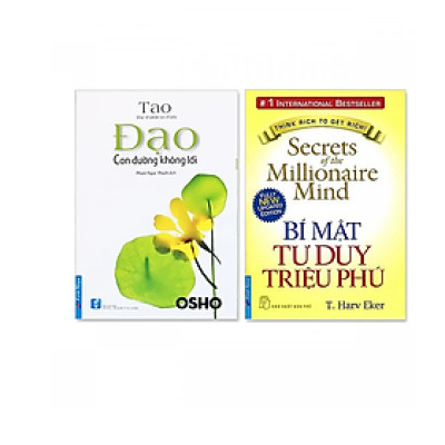 Combo 2 cuốn: Bí Mật Tư Duy Triệu Phú, Đạo - Con Đường Không Lối (Tặng kèm bookmark danh ngôn hình voi) 
