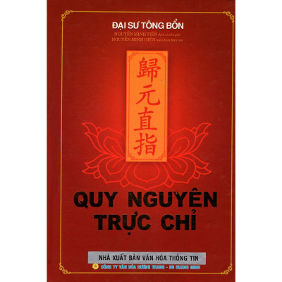 Sách - Quy Nguyên Trực Chỉ - Chính Thông Book