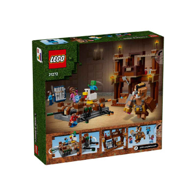 Đồ Chơi Lắp Ráp Võ Đài Chiến Đấu Woodland Mansion LEGO MINECRAFT 21272 (491 chi tiết)