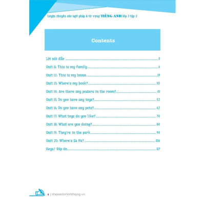 Sách - Global Success Luyện Chuyên Sâu Ngữ Pháp Và Từ Vựng Tiếng Anh Lớp 3 - Tập 2 - Minh Thắng