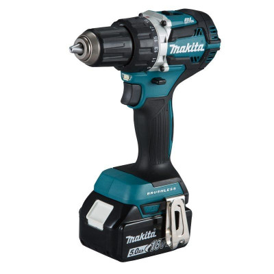 MÁY KHOAN VÀ VẶN VÍT DÙNG PIN (BL)(18V) MAKITA DDF484RTE (SẠC NHANH – 2 PIN 18V/5.0AH.) - HÀNG CHÍNH HÃNG