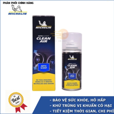 Chai xịt vệ sinh - khử mùi và khử trùng máy lạnh Michelin W31449