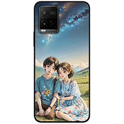 Ốp lưng cho Vivo Y20 - Y12s - Y20s - Y21 - Y21s - Y33s - Y33T - Cặp Đôi Ngồi Đồi - Hàng Chính Hãng