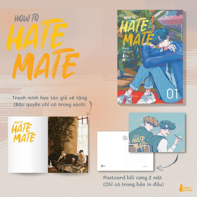 Sách HOW TO HATE MATE (Tập 1) - Skybooks - BẢN QUYỀN