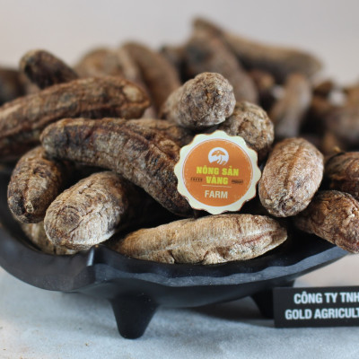 Combo 2kg Chuối Hột Rừng Bóc Vỏ Sấy Khô ( Mỗi Túi 1kg ) - Nông Sản Vàng