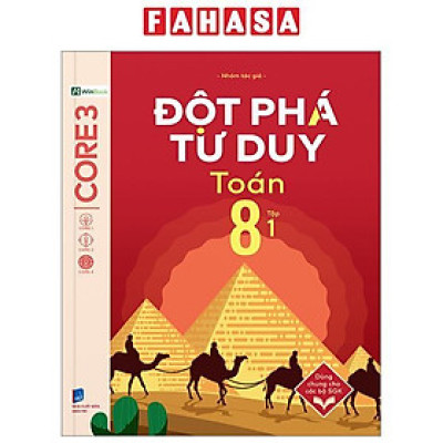 Sách - Đột Phá Tư Duy Toán 8 - Tập 1