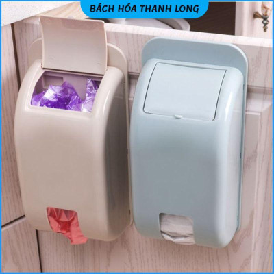 ♻️ Hộp đựng túi nilon, thông minh túi đựng rác dán tường Hộp rút túi nilon gắn tường tiện dụng tiếp kiệm chi phí