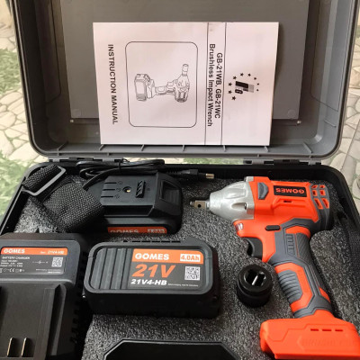 MÁY SIẾT ỐC CHẠY PIN 21V/4.0AH GOMES GB-21WB - HÀNG CHÍNH HÃNG