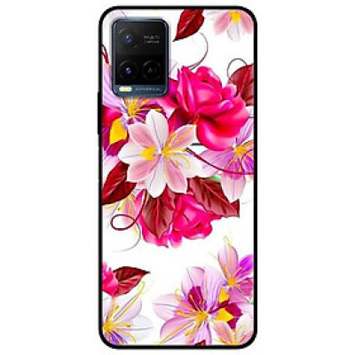 Ốp lưng dành cho Vivo Y21 - Vivo Y21s mẫu Hoa Hồng