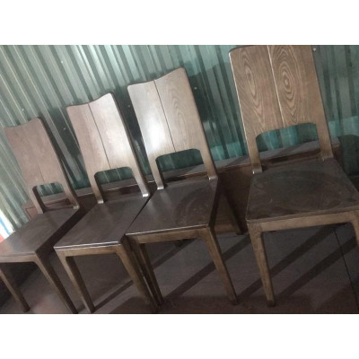 bộ bàn ăn mặt đá chân sắt  6 ghế ba tiêu