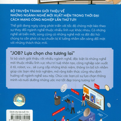Lựa Chọn Cho Tương Lai: Job? - Chuyên Gia Dữ Liệu Lớn (Tranh màu)
