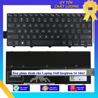 Bàn phím dùng cho Laptop Dell Inspiron 14 3462 - Hàng Nhập Khẩu New Seal