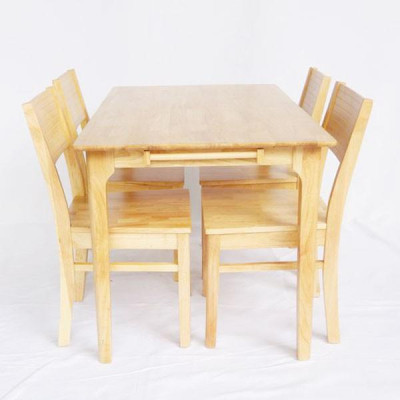 Bàn Ăn Bàn Cafe Vuông Gỗ Tự Nhiên ( Chỉ Có Bàn )