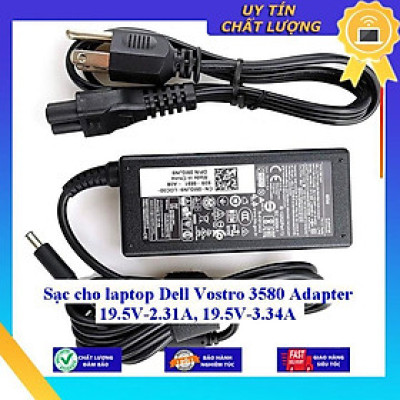 Sạc cho laptop Dell Vostro 3580 Adapter 19.5V-2.31A, 19.5V-3.34A - Hàng Nhập Khẩu New Seal