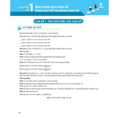 Sách - 3 STEP - Tiết Lộ Bí Quyết 3 Bước Đạt Điểm 8+ Toán Học - Megabook