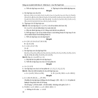 Sách - Nâng Cao Và Phát Triển Đại Số - Hình Học Lớp 6 - Biên Soạn Theo Chương Trình Mới - Khang Việt Book