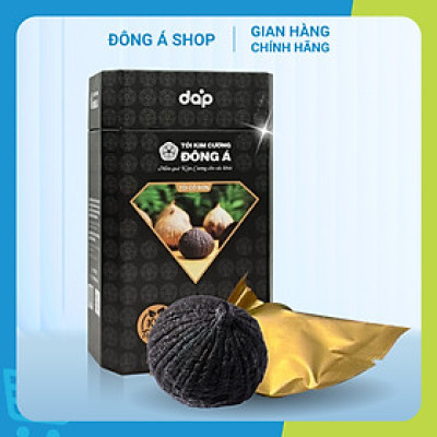Tỏi đen cô đơn bóc vỏ hộp 450g - Tỏi Kim Cương Đông Á - hỗ trợ tăng cường đề kháng, ổn định huyết áp, bảo vệ tim mạch