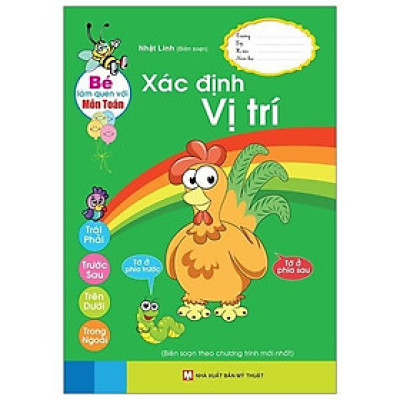 Sách - Bé Làm Quen Với Môn Toán - Xác Định Vị Trí - Tân Việt Books