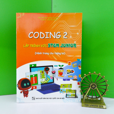 Bộ sách kèm ứng dụng lập trình cho học sinh từ 4 - 7 tuổi (Lập trình với STEM JUNIOR)