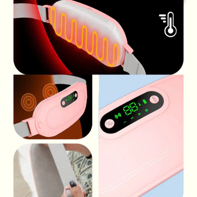 Máy Massage Làm Ấm Bụng, Đai Đeo Giảm Đau Bụng Kinh Nguyệt, Làm Ấm Tử Cung Cho Phụ Nữ Đến Kì 6 CHẾ ĐỘ