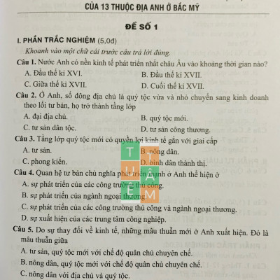 Sách - Đề kiểm tra đánh giá Lịch sử 8 (Kết nối tri thức với cuộc sống)