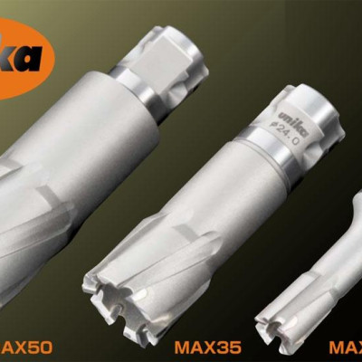 MŨI KHOAN TỪ T.C.T HOLE SLAW META CORE MAX  KHOAN SÂU 75MM ( TỪ D81MM - D100MM) UNIKA (MX75N-81 - MX75N-100) - HÀNG CHÍNH HÃNG