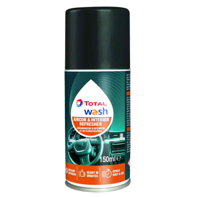 Chai xịt khử mùi và khử trùng máy lạnh Total Energies TE-AC150 150ml - làm sạch bầu không khí trong xe, bảo vệ sức khỏe, loại bỏ vi khuẩn gây hạI