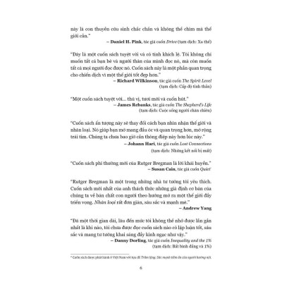 Sách - Nhân Loại - Một Lịch Sử Tràn Đầy Hi Vọng - Tân Việt Books