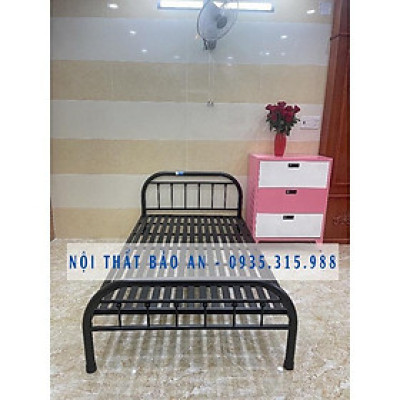 Giường sắt bi giá rẻ 1mx2m
