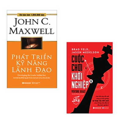 Combo Sách Hay: Phát Triển Kỹ Năng Lãnh Đạo + Cuộc Chơi Khởi Nghiệp 1 