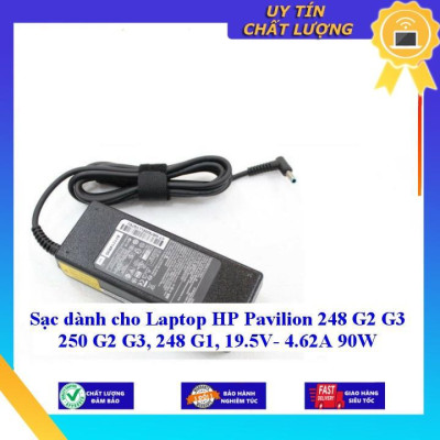 Sạc dùng cho Laptop HP Pavilion 248 G2 G3 250 G2 G3 248 G1 19.5V- 4.62A 90W - Hàng Nhập Khẩu New Seal