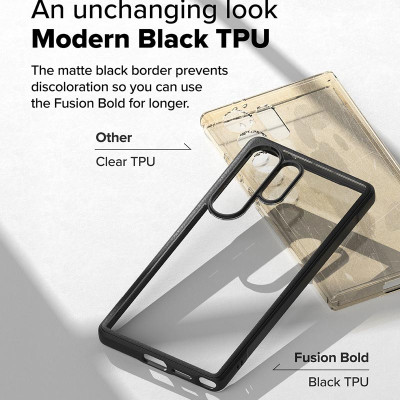 Ốp lưng cho Samsung Galaxy S25 Ultra RINGKE Fusion Bold - Hàng Chính Hãng