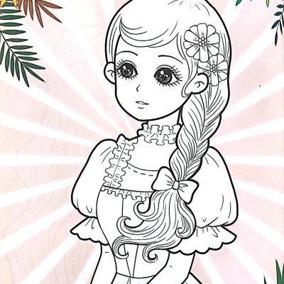 Tô Màu Tính Cách Công Chúa - Công Chúa Dịu Dàng