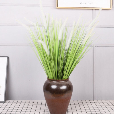 Cụm lau giả - cụm lau đuôi chồn giả - Cây giả, hoa lụa Decor trang trí nhà cửa