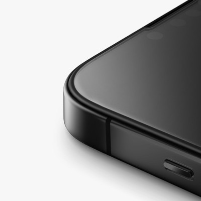 Miếng Dán Cường Lực Nhám Chống Vân Tay Kèm Khung Dán UNIQ OPTIX MATTE cho iphone 17/ 17 air/ 17 pro/ 17 pro max/ iPhone 16 /16 Plus/ 16 Pro/ iPhone 16 ProMax_ Hàng Chính Hãng