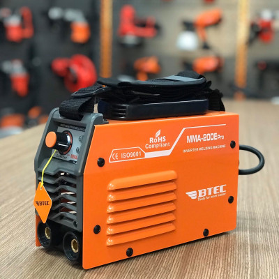 MÁY HÀN QUE ĐIỆN TỬ BTEC MMA 200E PRO (1.6-4LY)- HÀNG CHÍNH HÃNG