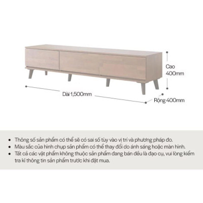 TS004 - KỆ TIVI GỖ MDF CAO CẤP 1500 - Dongsuh Furniture - Nội Thất Cao Cấp Hiện Đại Giá Rẻ