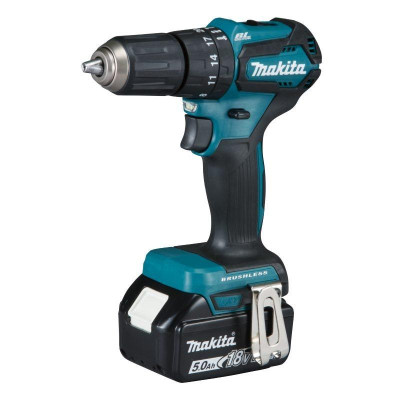 MÁY KHOAN BÚA VẶN VÍT DÙNG PIN (BL)(18V) (01 SẠC NHANH ,02 PIN 18V/ 5.0AH) MAKITA DHP483RTE- HÀNG CHÍNH HÃNG