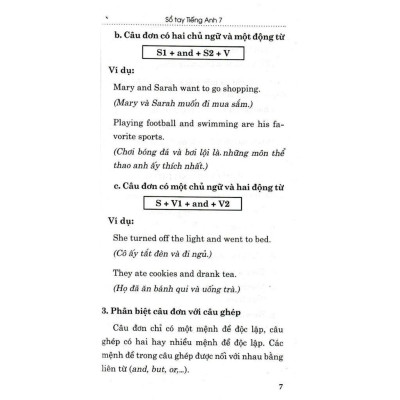 Sách - Sổ Tay Tiếng Anh Lớp 7 - Bám Sát SGK Kết Nối Tri Thức Với Cuộc Sống - Hồng Ân