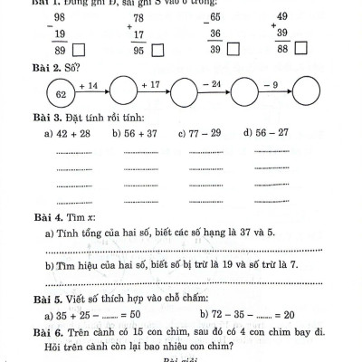 Sách - 100 Đề Kiểm Tra Định Kì Toán 2 - Tập 1 - Có Đáp Án Và Lời Giải (Biên Soạn Theo Chương Trình Giáo Dục Phổ Thông Mới)
