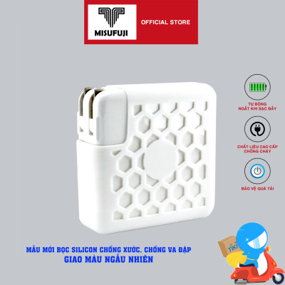 Adapter Sạc dành cho Macbook Pro Macbook Air 2008 2009 2010 2011 - Mẫu mới bọc Silicon chống xước chống va đập - Hàng Nhập Khẩu New Seal