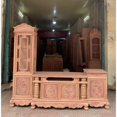 kệ gỗ tivi kệ tivi tủ giàn tủ tivi bàn để tivi gỗ cao cấp gỗ hương đá, gỗ gõ đỏ hàng đẹp